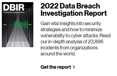 Verizon Data Breach Report